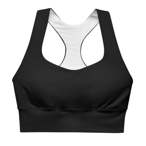 Open image in slideshow, Arrows Sports Bra - Black/White
