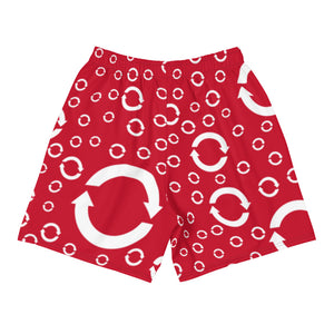 Arrows Workout Shorts - Red/White