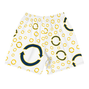 Arrows Workout Shorts - Maize/Blue