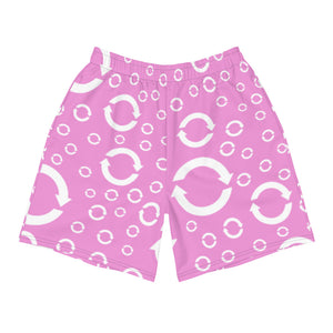 Open image in slideshow, Arrows Workout Shorts - Pink/White
