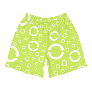 Open image in slideshow, Arrows Workout Shorts - Lime/White
