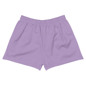 Women's Athletic Short Shorts - East Side/White