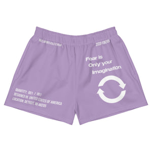 Open image in slideshow, Women&#39;s Athletic Short Shorts - East Side/White
