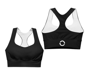 Arrows Sports Bra - Black/White