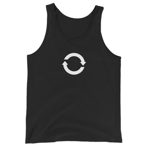 Open image in slideshow, Unisex Arrows Tank Top - Black/White
