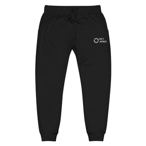 Open image in slideshow, 1st Edition Embroidered Joggies - Black/White
