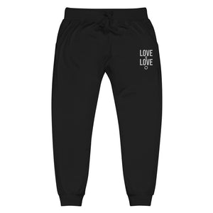 Open image in slideshow, Love is Love Embroidered Joggers
