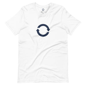 Open image in slideshow, Arrow Edition T-Shirt - White/Navy
