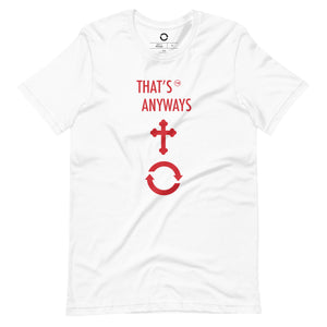 Open image in slideshow, Unisex t-shirt - White/Red
