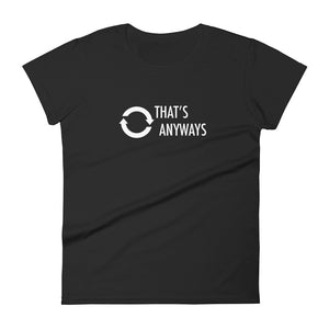 Open image in slideshow, Women’s Tee - Black/White
